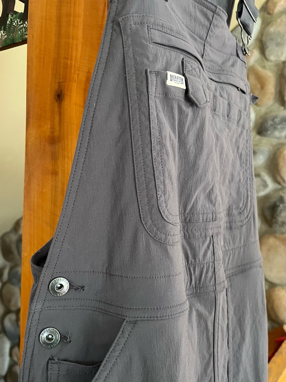Women’s Duluth Trading Co Heirloom Lined Gardening overalls M x 29 - Picture 10 of 14
